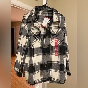 Plaid shacket